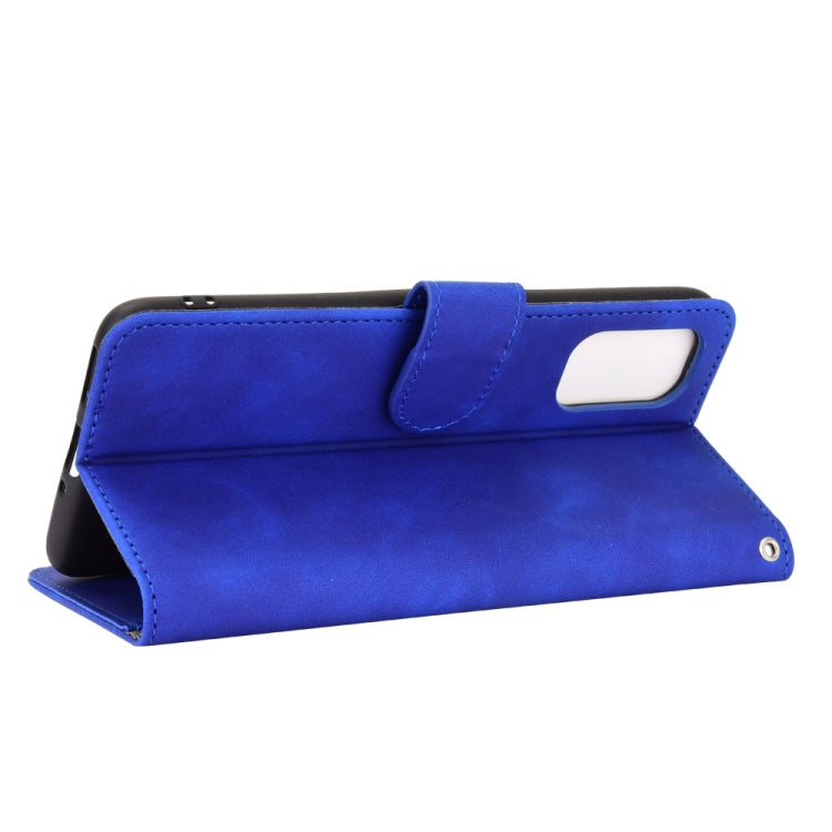 For OPPO Realme X7 Solid Color Skin Feel Magnetic Buckle Horizontal Flip Calf Texture PU Leather Case with Holder & Card Slots & Wallet