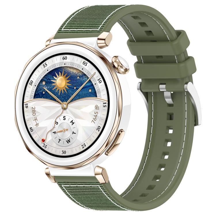 22mm For Huawei Watch GT5/GT5 Pro/4/4 Pro xDfind Hybrid Nylon Braid Silicone Watch Band