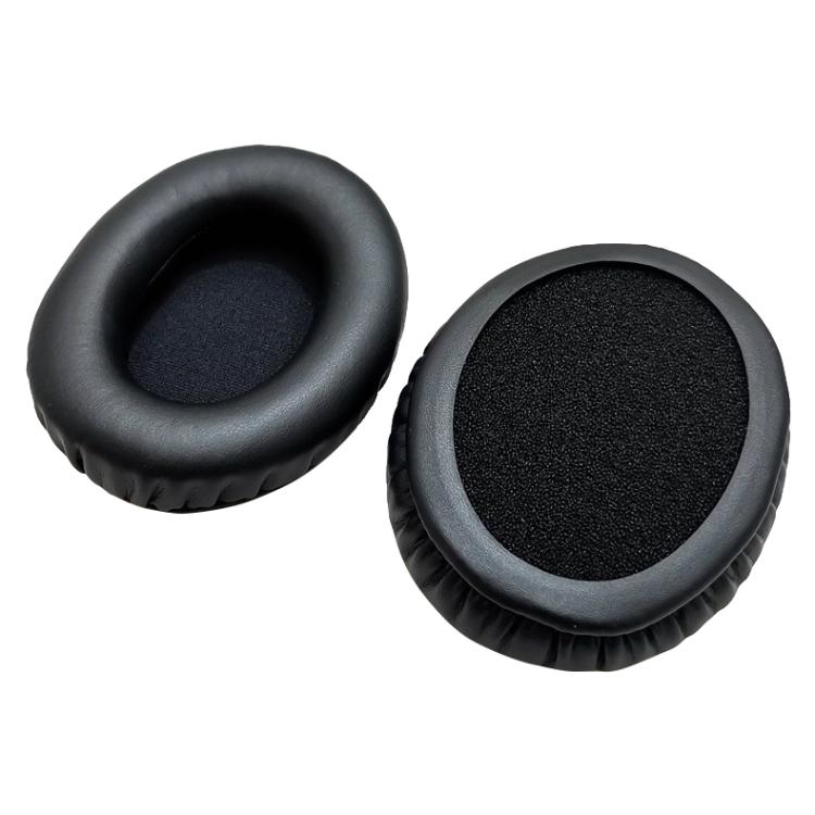 2pcs Protein Leather Earphone Replacement Earpads Pads For HyperX Cloud 3 - Black