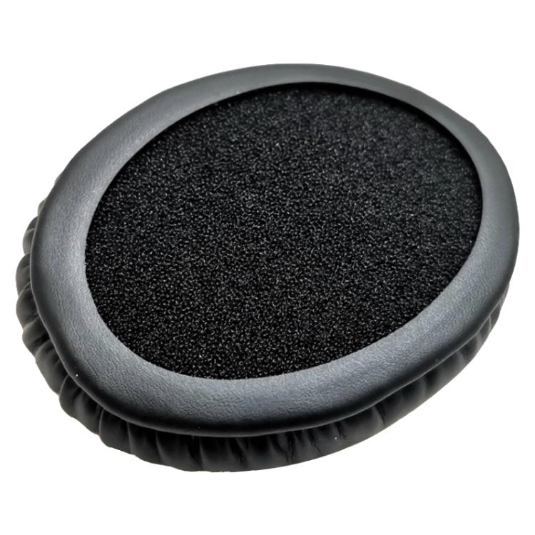 2pcs Protein Leather Earphone Replacement Earpads Pads For HyperX Cloud 3 - Black