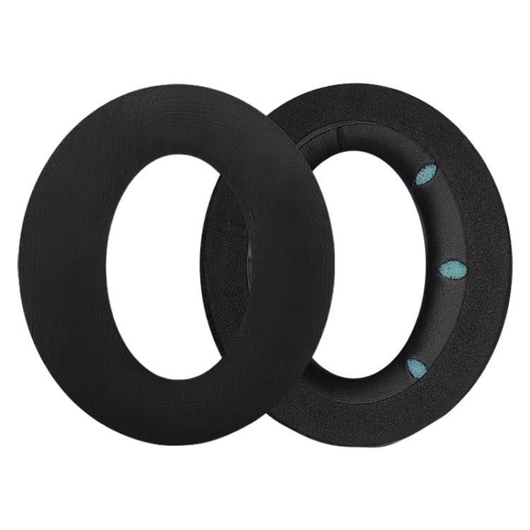 2pcs Ice Silk Cloth Earphone Replacement Earpads Pads For HyperX Revolver S - Black