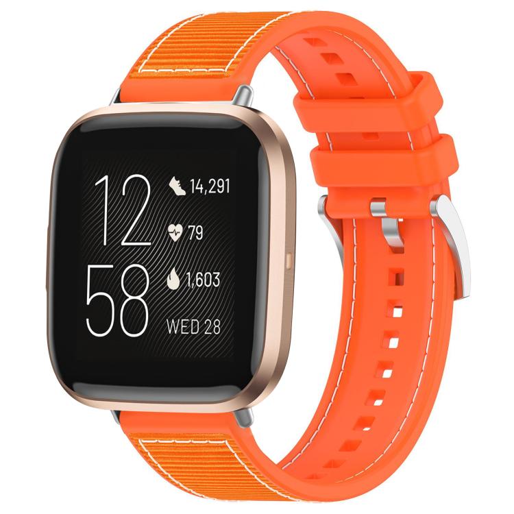 For Fitbit Versa 2/Versa/Versa Lite 22mm xDfind Hybrid Nylon Braid Silicone Watch Band
