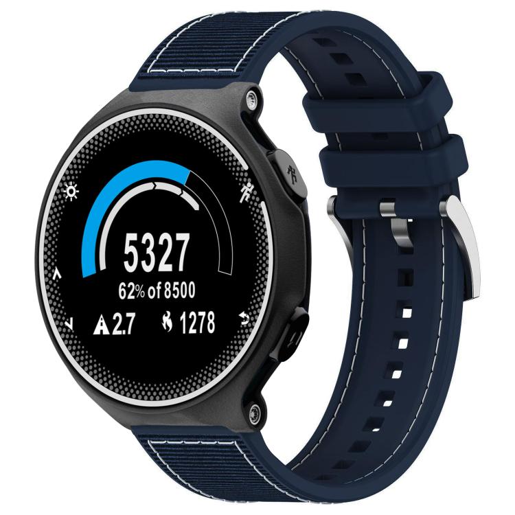 For Garmin Forerunner 220/235/735/735XT 20mm xDfind Hybrid Nylon Braid Silicone Watch Band