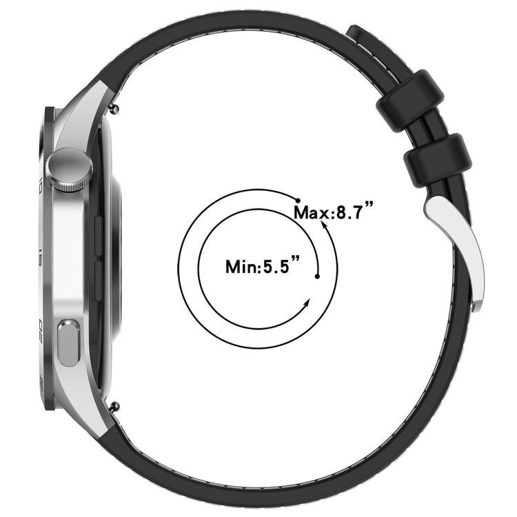 For Redmi Watch 3 20mm xDfind Hybrid Nylon Braid Silicone Watch Band
