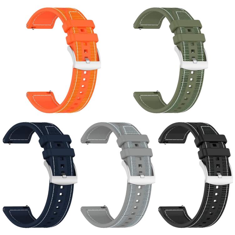 For Redmi Watch 3 20mm xDfind Hybrid Nylon Braid Silicone Watch Band
