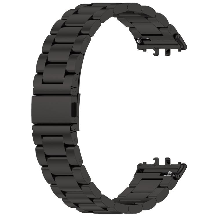 For Samsung Galaxy Fit3 / SM-R390 Tri-beads Flat Buckle Titanium Alloy Watch Band