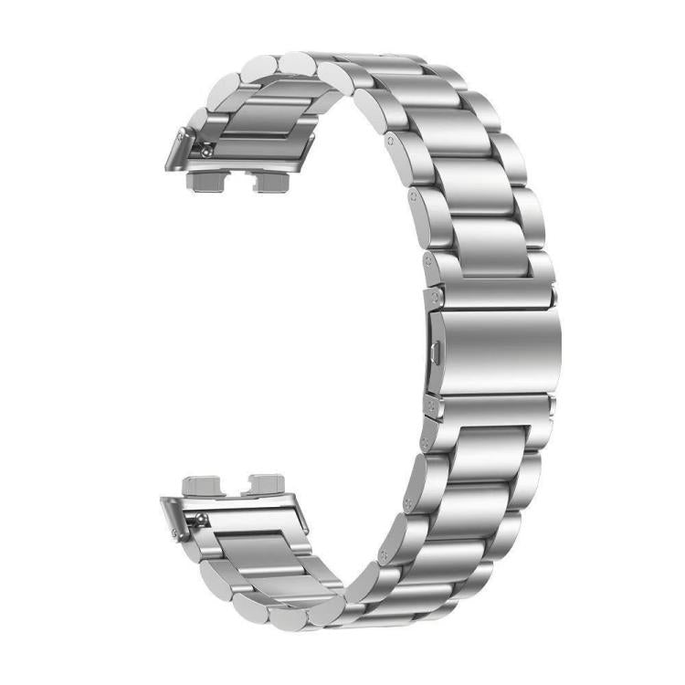 For Honor Band 9 Tri-beads Flat Buckle Titanium Alloy Watch Band