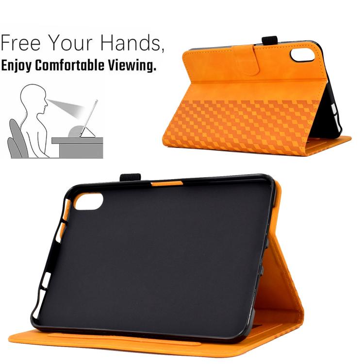 For Xiaomi Redmi Pad 2 Rhombus Embossed Leather Smart Tablet Case