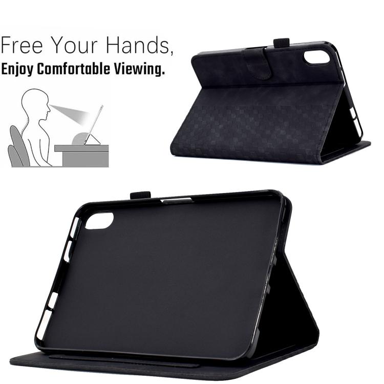 For Xiaomi Redmi Pad 2 Rhombus Embossed Leather Smart Tablet Case