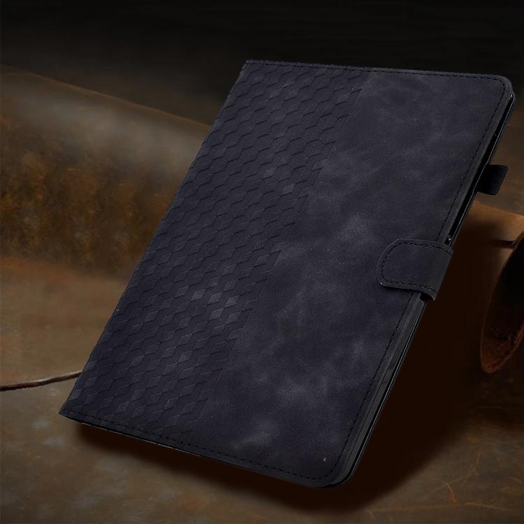 For Xiaomi Redmi Pad 2 Rhombus Embossed Leather Smart Tablet Case