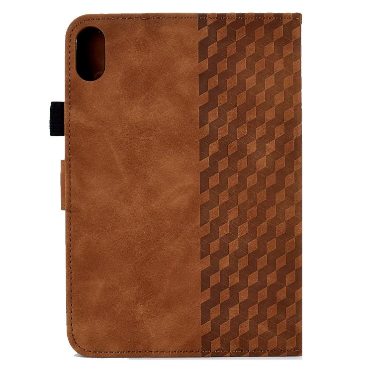 For Xiaomi Redmi Pad 2 Rhombus Embossed Leather Smart Tablet Case