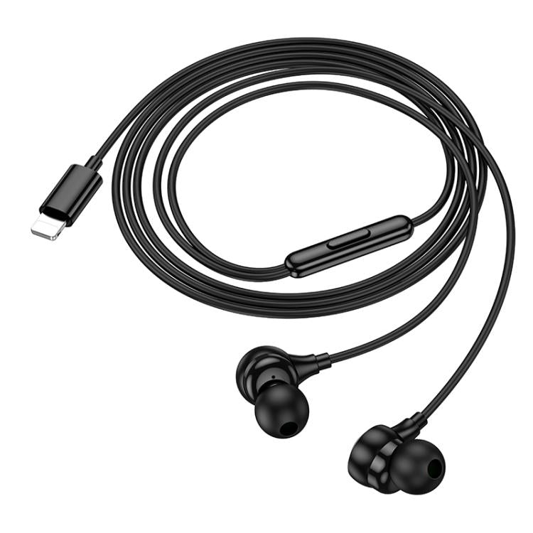 hoco M116 8 Pin Benevolent Universal Earphones with Microphone
