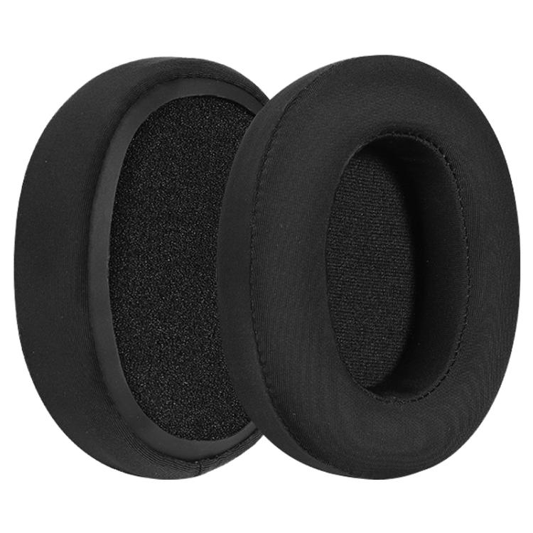 2pcs Ice Silk Cloth Earphone Replacement Earpads Pads For Skullcandy Crusher Wireless / Crusher Evo - Black