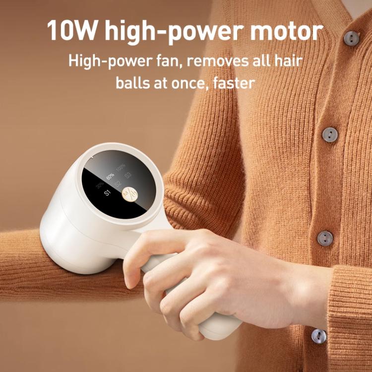Yesido EC19 Smart Digital Display Single Head Hair Ball Trimmer - Beige