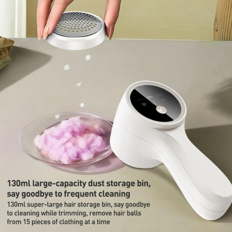 Yesido EC19 Smart Digital Display Single Head Hair Ball Trimmer - Beige