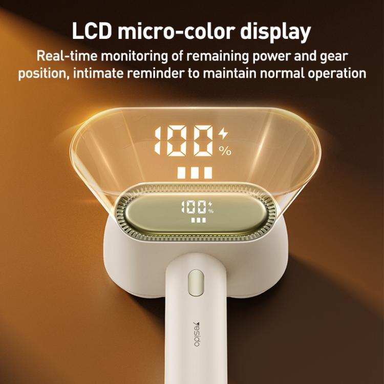 Yesido EC20 Smart Digital Display Dual Head Hair Ball Trimmer - Beige