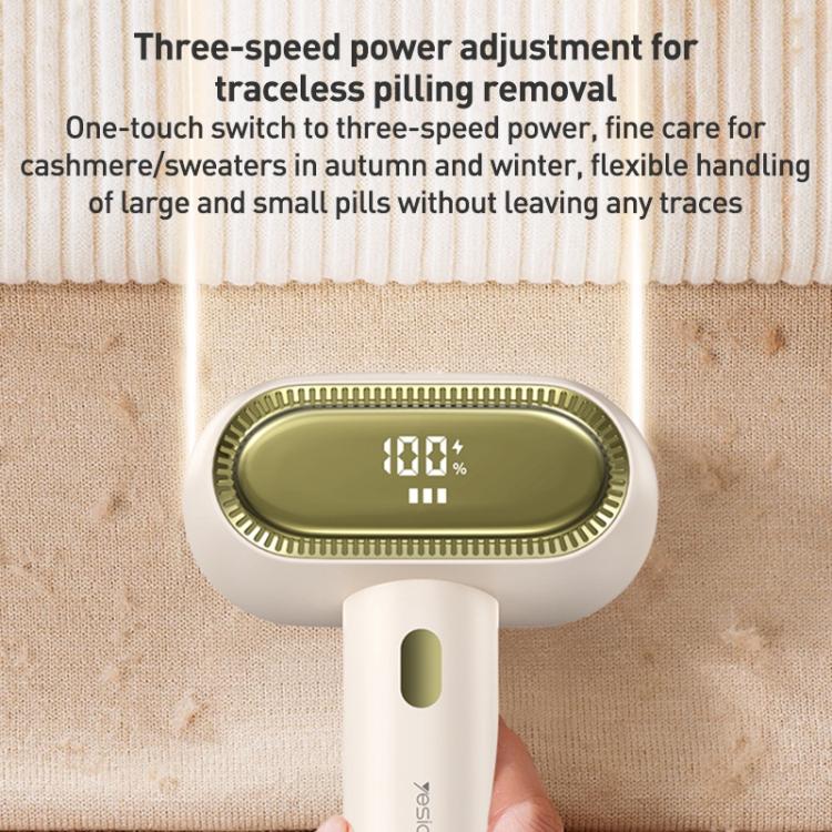 Yesido EC20 Smart Digital Display Dual Head Hair Ball Trimmer - Beige