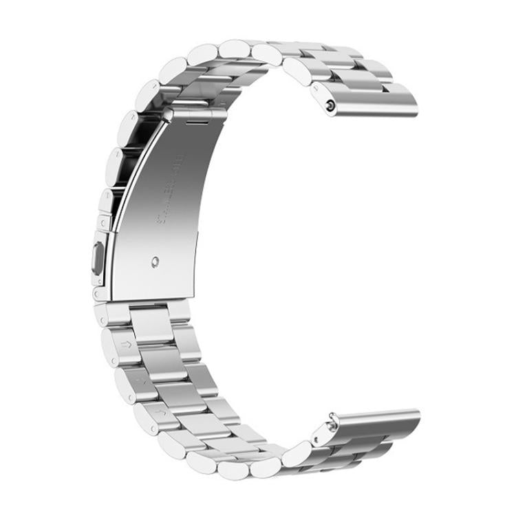 For Garmin 22mm Tri-beads Flat Buckle Titanium Alloy Watch Band