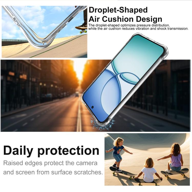 For Xiaomi 15T 5G imak Shockproof Airbag TPU Phone Case - Transparent