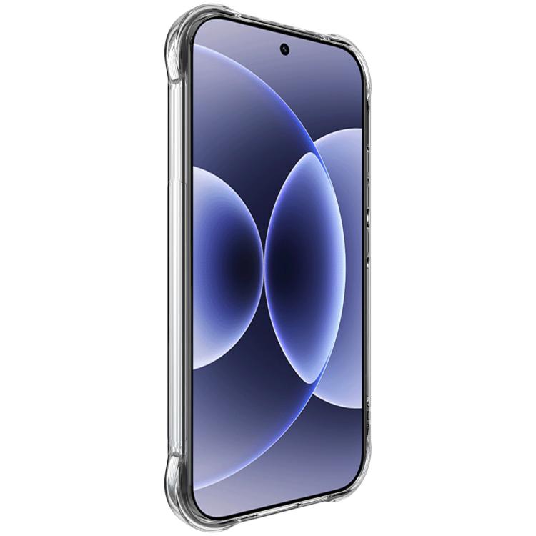 For Xiaomi 17 imak Shockproof Airbag TPU Phone Case - Transparent