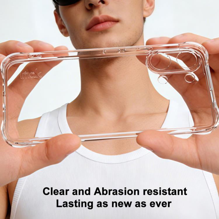 For Xiaomi Poco X8 Pro Max 5G imak Shockproof Airbag TPU Phone Case - Transparent