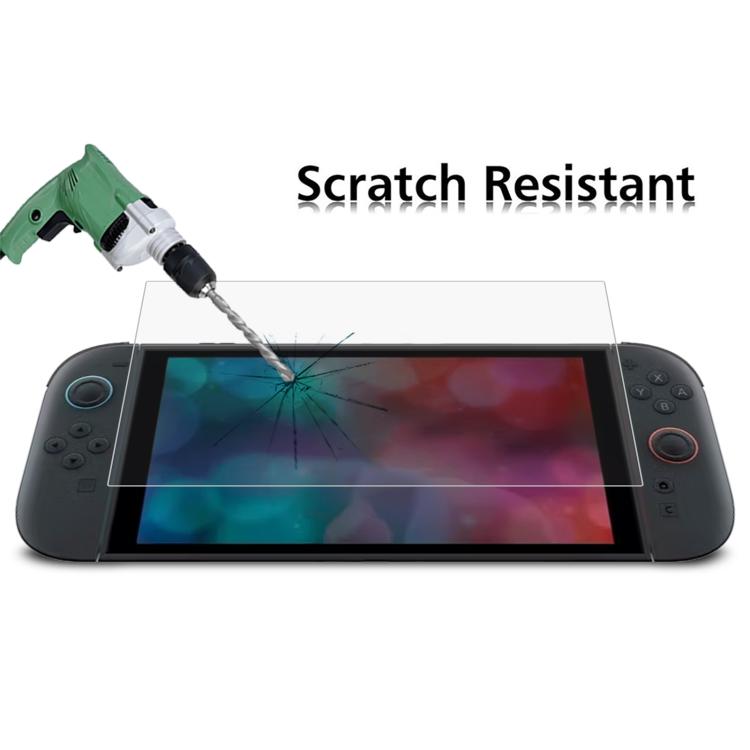 For Nintendo Switch 2 50pcs 0.26mm 9H 2.5D Tempered Glass Film