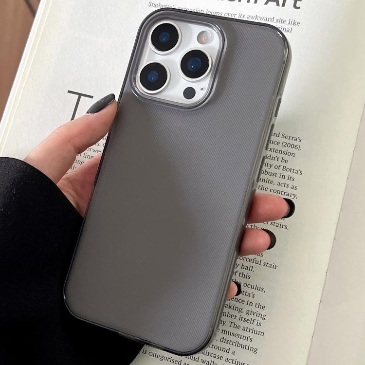 For iPhone 14 Pro Transparent Comfortable Frosted TPU Phone Case