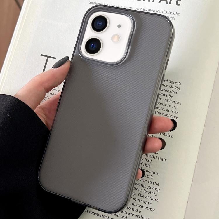 For iPhone 12 mini Transparent Comfortable Frosted TPU Phone Case