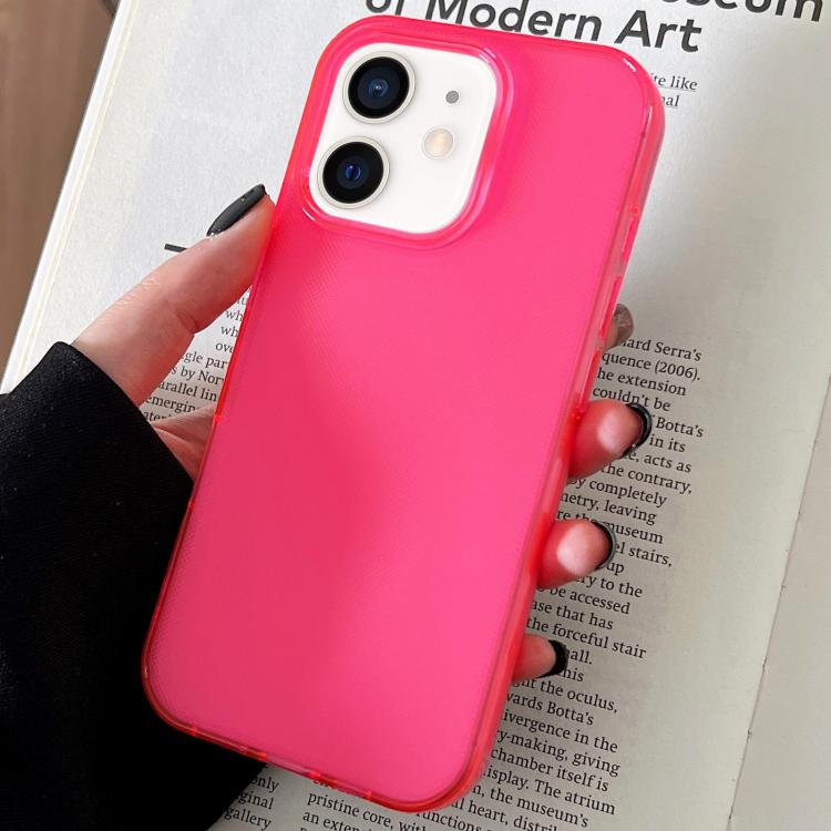 For iPhone 11 Transparent Comfortable Frosted TPU Phone Case