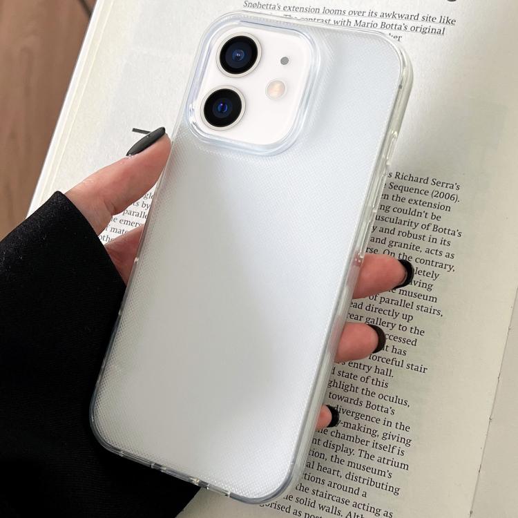 For iPhone 11 Transparent Comfortable Frosted TPU Phone Case