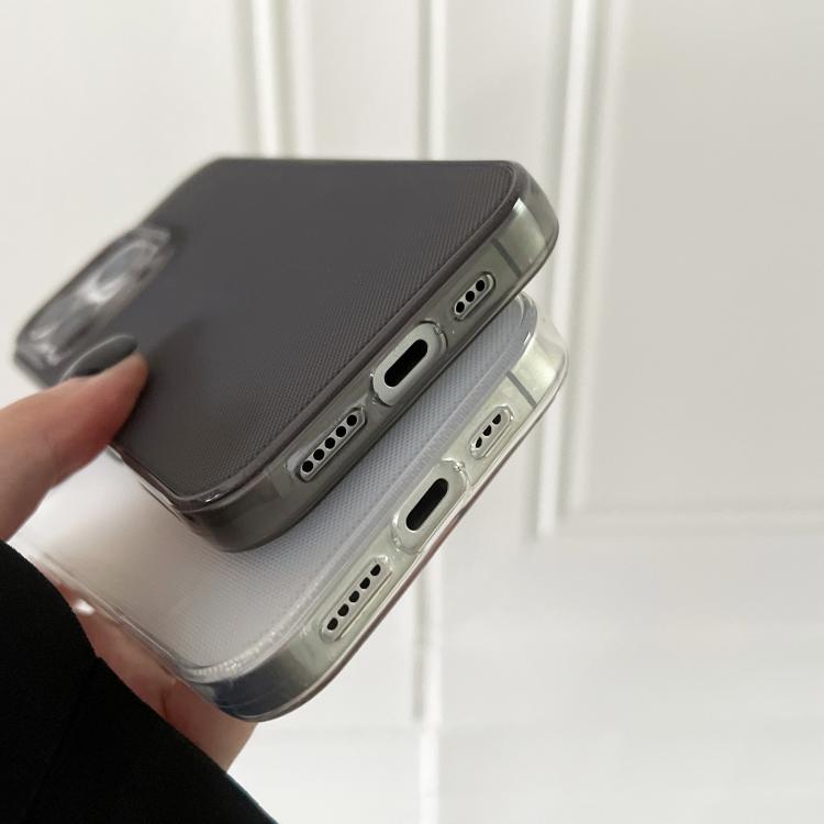 For iPhone 15 Pro Max Transparent Comfortable Frosted TPU Phone Case