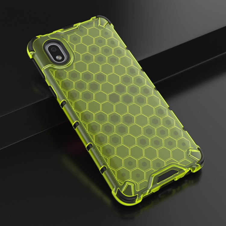 For Samsung Galaxy A01 Core Shockproof Honeycomb PC + TPU Protective Case