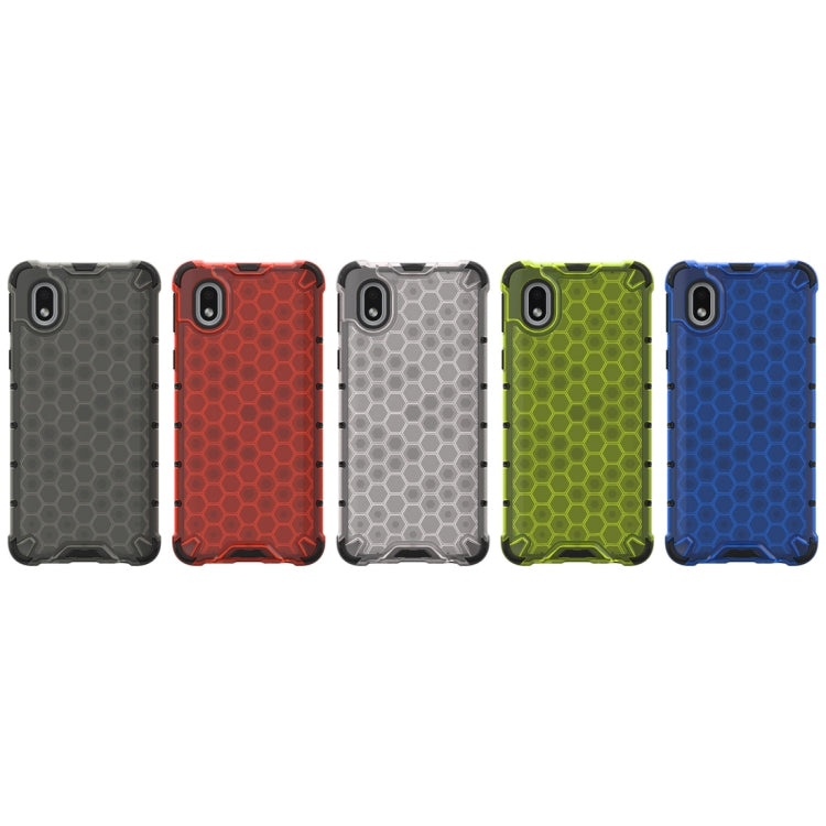 For Samsung Galaxy A01 Core Shockproof Honeycomb PC + TPU Protective Case