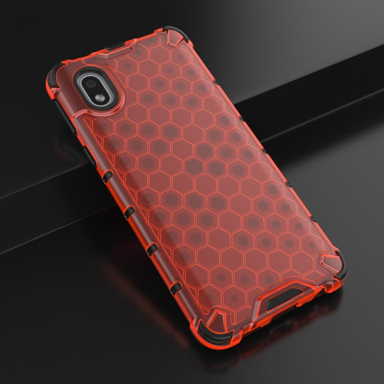 For Samsung Galaxy A01 Core Shockproof Honeycomb PC + TPU Protective Case