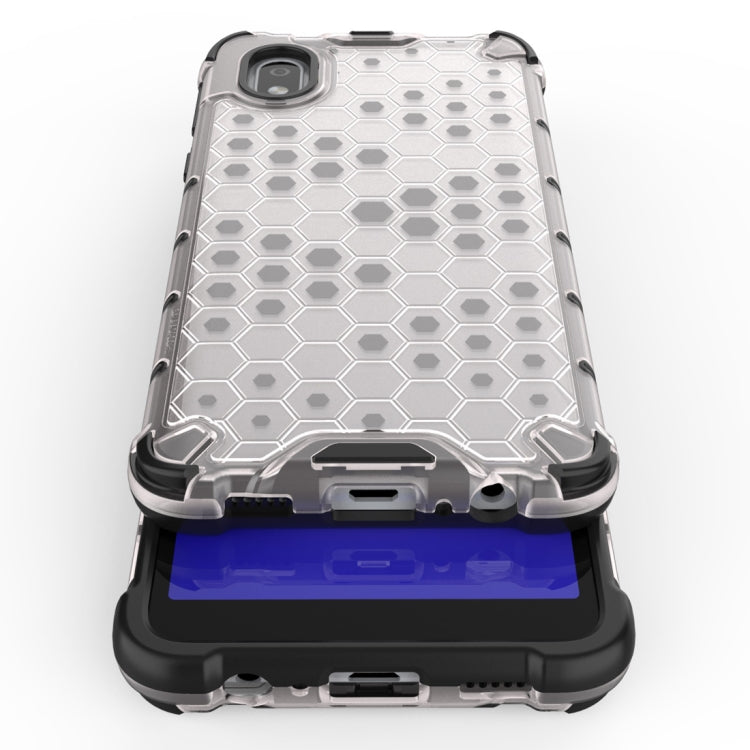 For Samsung Galaxy A01 Core Shockproof Honeycomb PC + TPU Protective Case