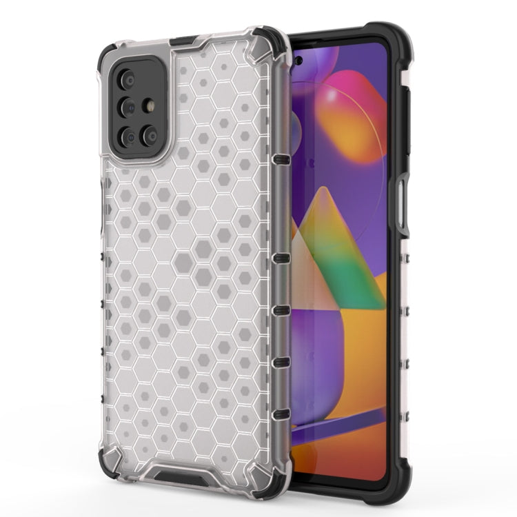 For Samsung Galaxy M31s Shockproof Honeycomb PC + TPU Protective Case