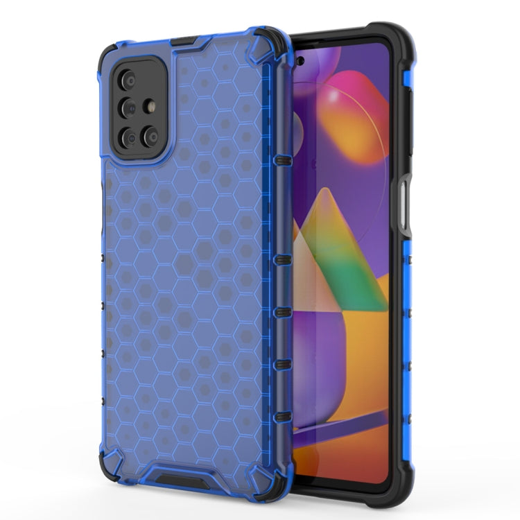 For Samsung Galaxy M31s Shockproof Honeycomb PC + TPU Protective Case