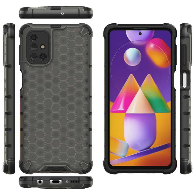 For Samsung Galaxy M31s Shockproof Honeycomb PC + TPU Protective Case