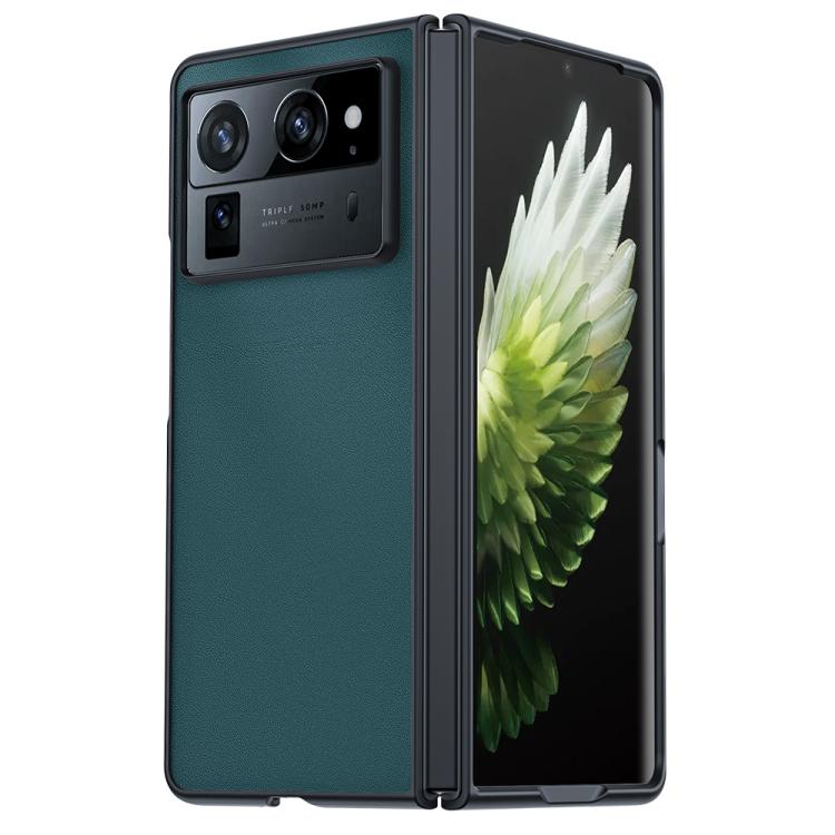 For Tecno Phantom V Fold2 Ultra-thin Plain Skin Leather Phone Case