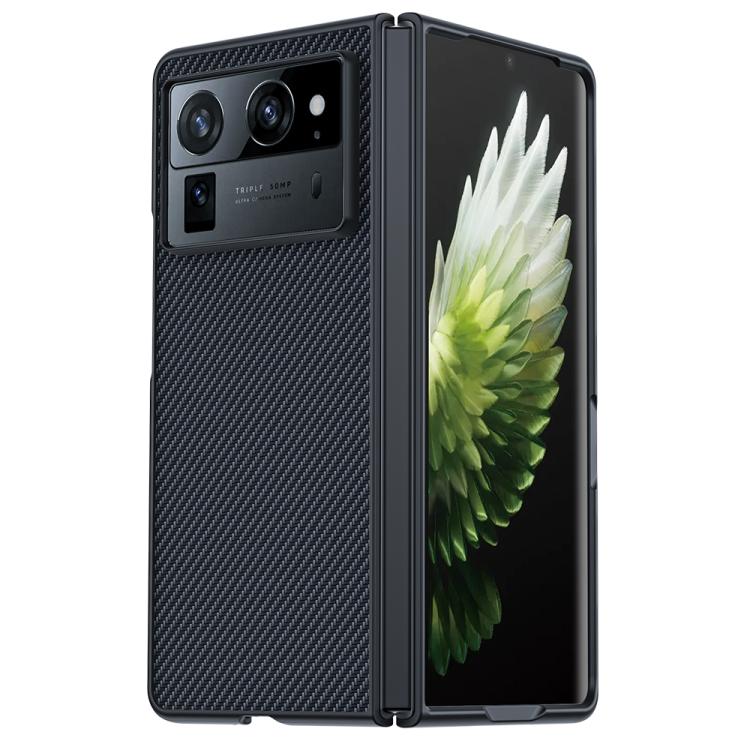 For Tecno Phantom V Fold2 Ultra-thin Carbon Fiber Texture Printing Phone Case