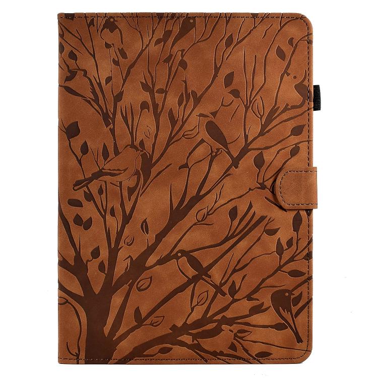 For Xiaomi Redmi Pad 2 Fortune Tree Embossed Leather Smart Tablet Case