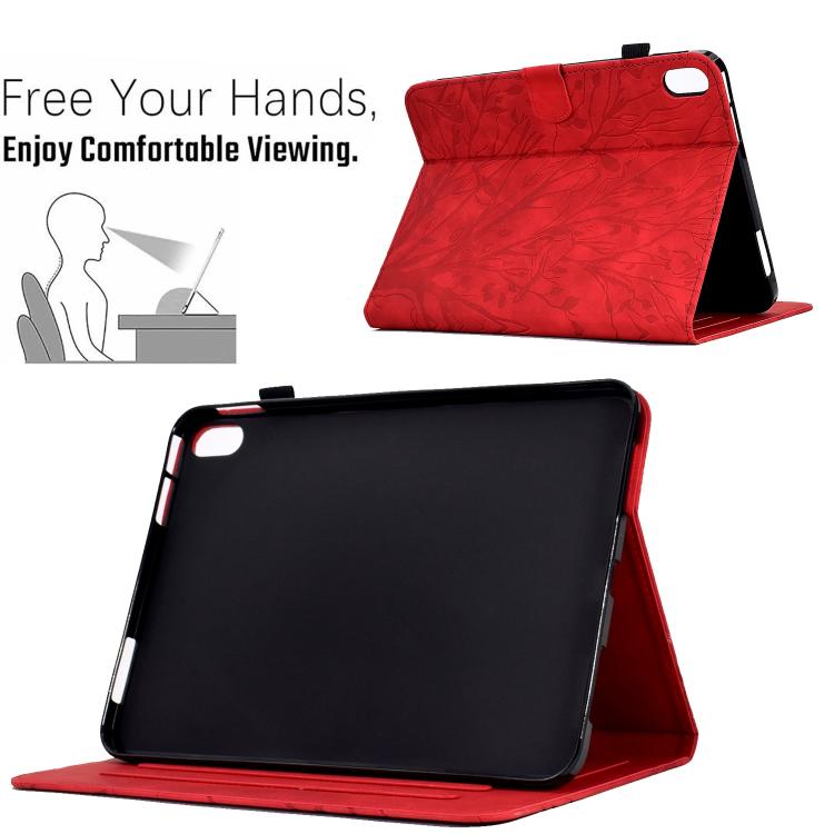 For Xiaomi Redmi Pad 2 Fortune Tree Embossed Leather Smart Tablet Case