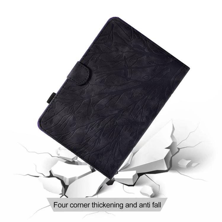For Xiaomi Redmi Pad 2 Fortune Tree Embossed Leather Smart Tablet Case