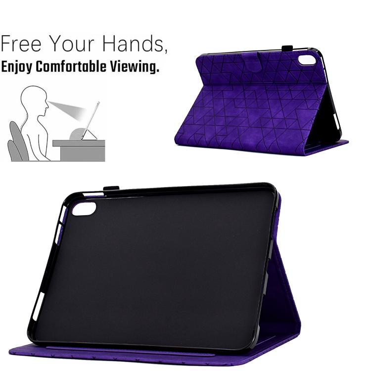 For Xiaomi Redmi Pad 2 Rhombus TPU Smart Leather Tablet Case