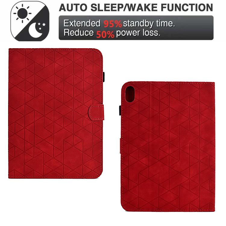 For Xiaomi Redmi Pad 2 Rhombus TPU Smart Leather Tablet Case
