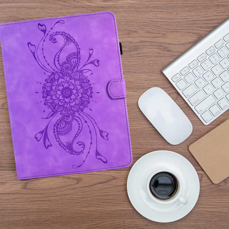 For Xiaomi Redmi Pad 2 Mandala Embossed Smart Leather Tablet Case