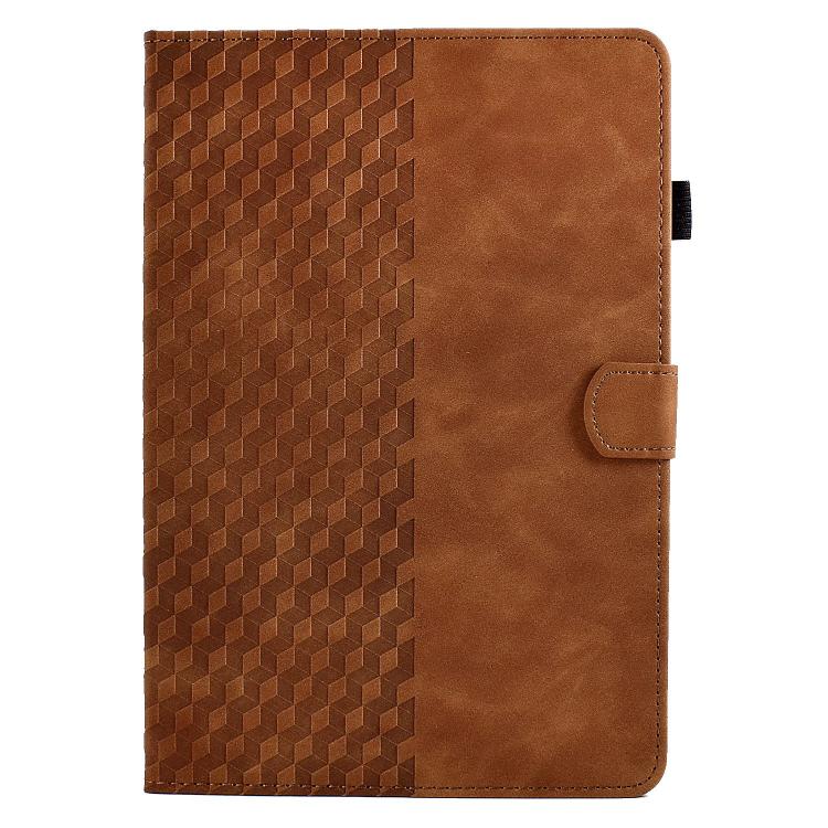 For Lenovo Xiaoxin Pad 11 2025 Rhombus Embossed Leather Smart Tablet Case