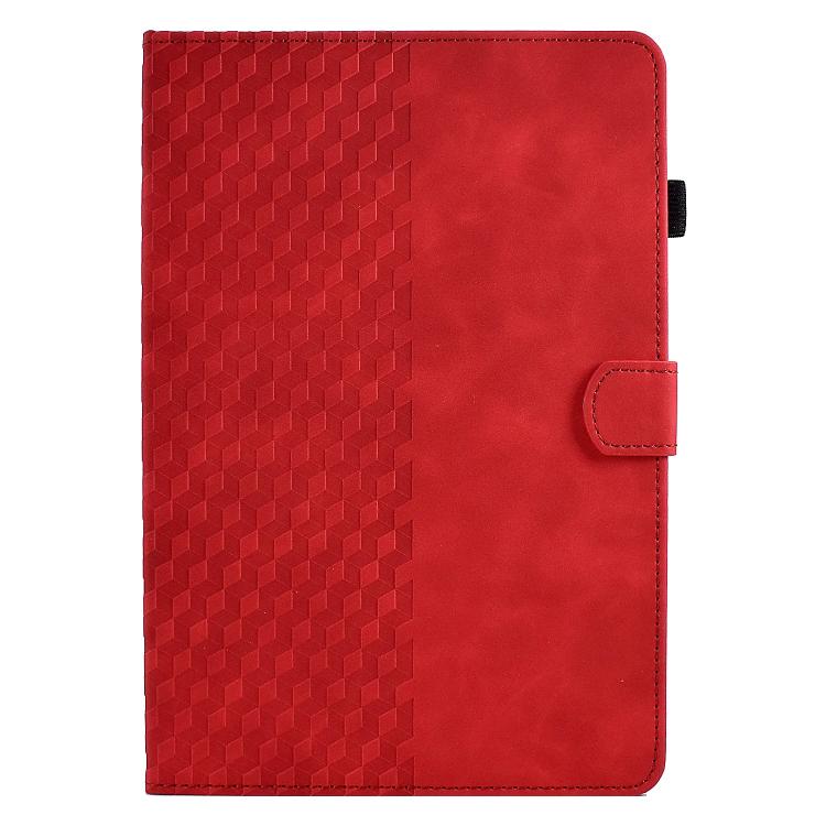 For Lenovo Xiaoxin Pad 11 2025 Rhombus Embossed Leather Smart Tablet Case