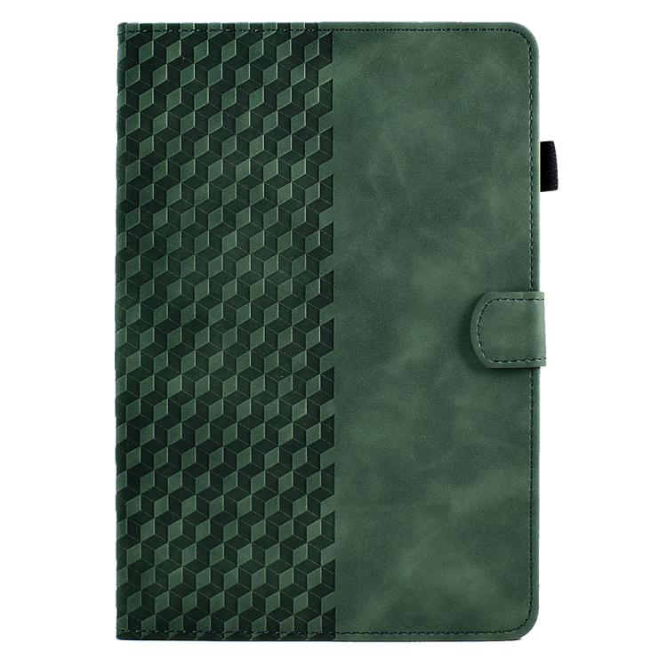 For Lenovo Xiaoxin Pad 12.1 2025 Rhombus Embossed Leather Smart Tablet Case