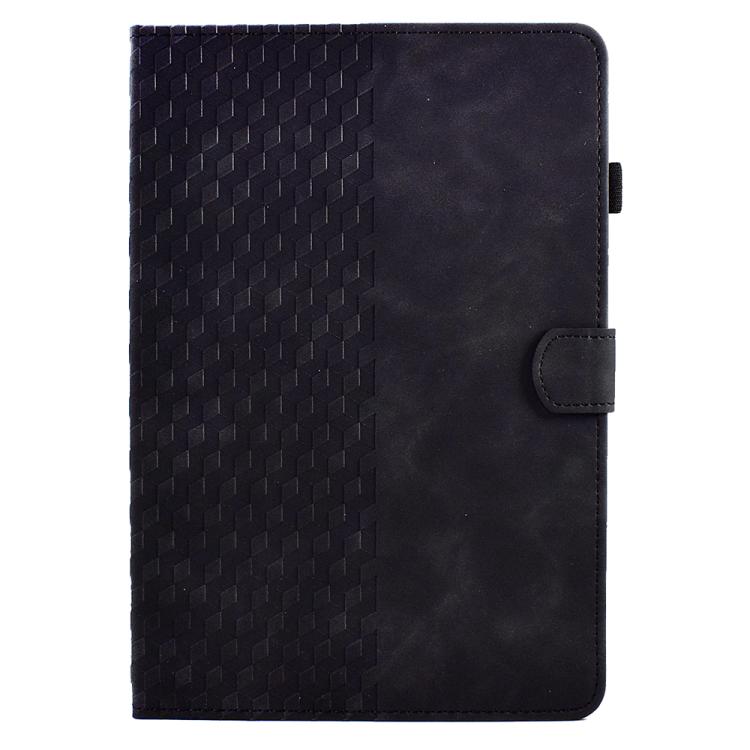 For Lenovo Xiaoxin Pad 12.1 2025 Rhombus Embossed Leather Smart Tablet Case